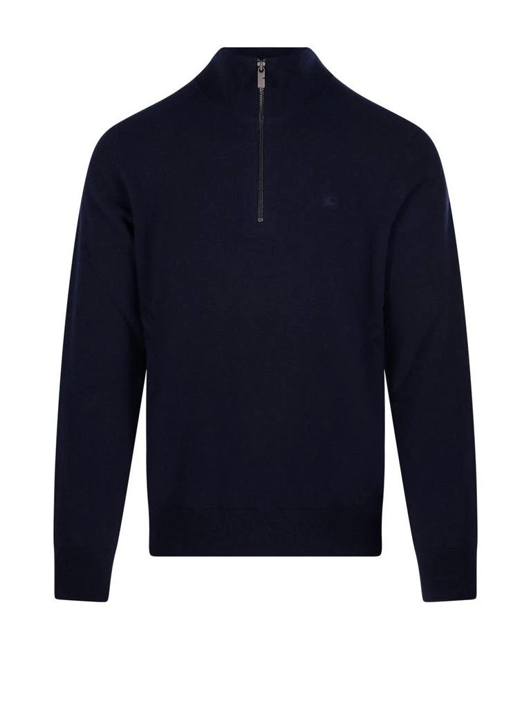 Burberry Burberry Half-Zip EKD Embroidered Jumper 1