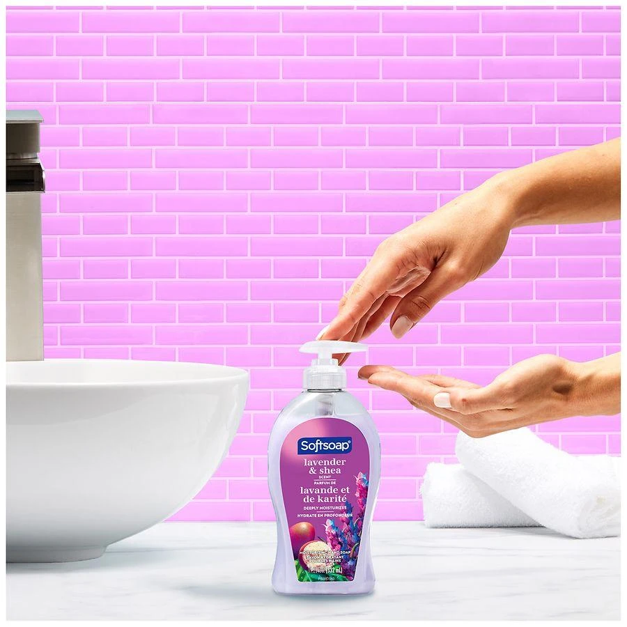 Softsoap Deeply Moisturizing Liquid Hand Soap Lavender & Shea 4