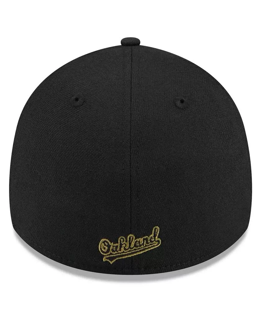 New Era Men's Black Oakland Athletics 2024 Armed Forces Day 39THIRTY Flex Hat 2
