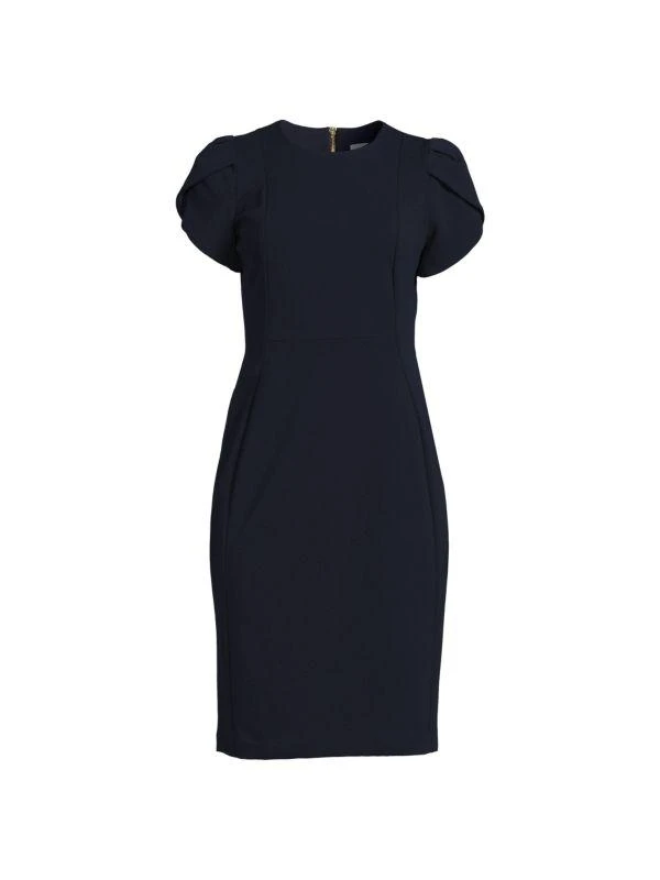 Calvin Klein Petal Sleeve Pencil Dress 3