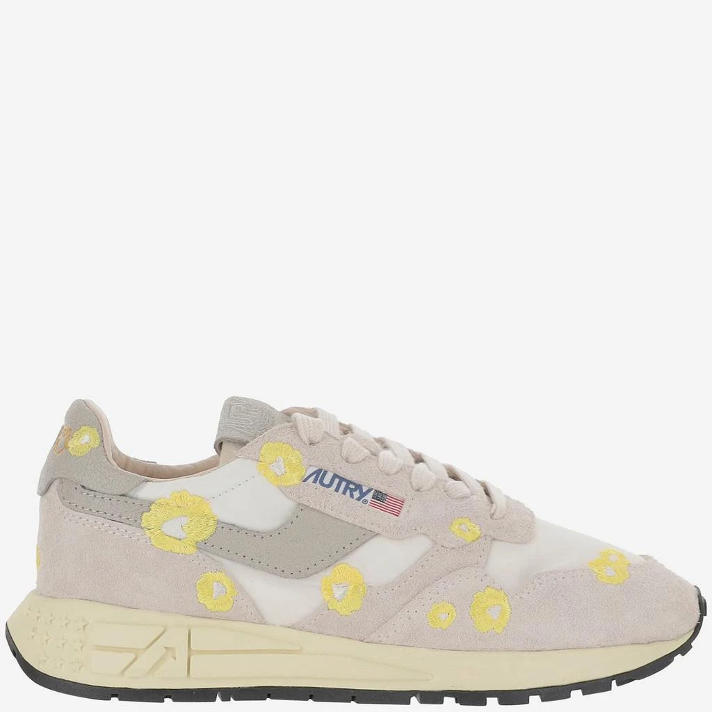 Autry Reelwind Sneakers With Floral Pattern 1