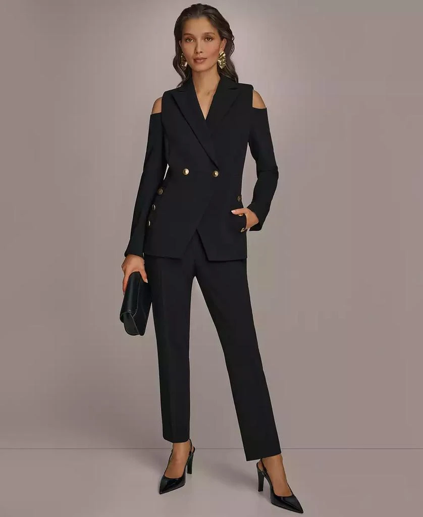 Donna Karan Women's Cold Shoulder Blazer 5