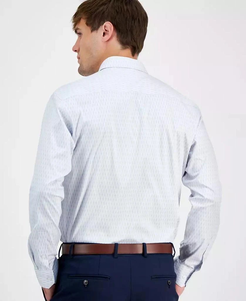 Men's Regular-Fit Geo-Print Dress Shirt, Created for Macy's  On Sale Now  with Up to 70% Off | Discover Exclusive Deals & Savings at BeyondStyle   Authentic Alfani Men|dress_shirt|men's fashion & accessories|dress