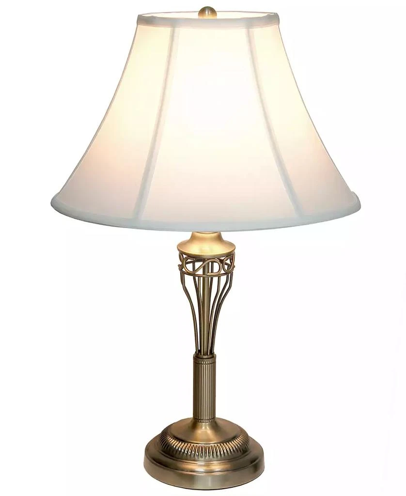 All The Rages Lalia Home Roma Classic 3 Piece Metal Lamp Set 9