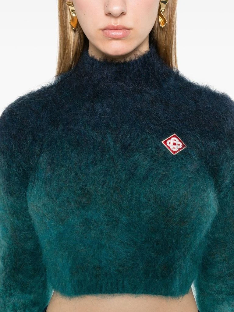 Casablanca CASABLANCA GRADIENT HIGH-NECK SWEATER 2