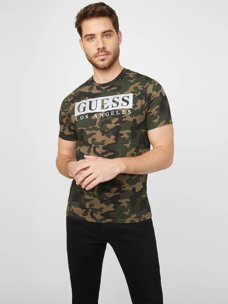 Guess Factory Greg Camo Reflective Tee 5