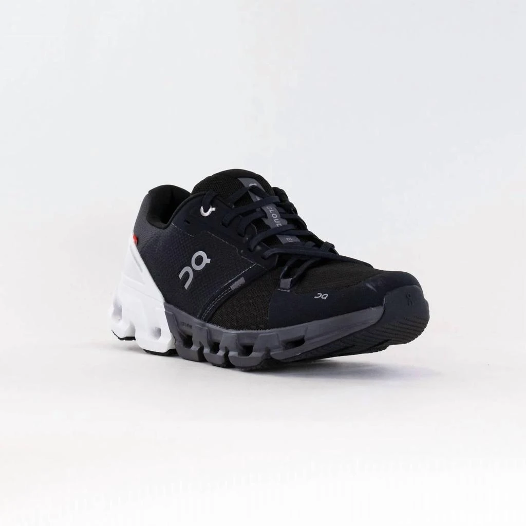 On Women's On Cloudflyer 4 Running Sneaker In Black/white 2