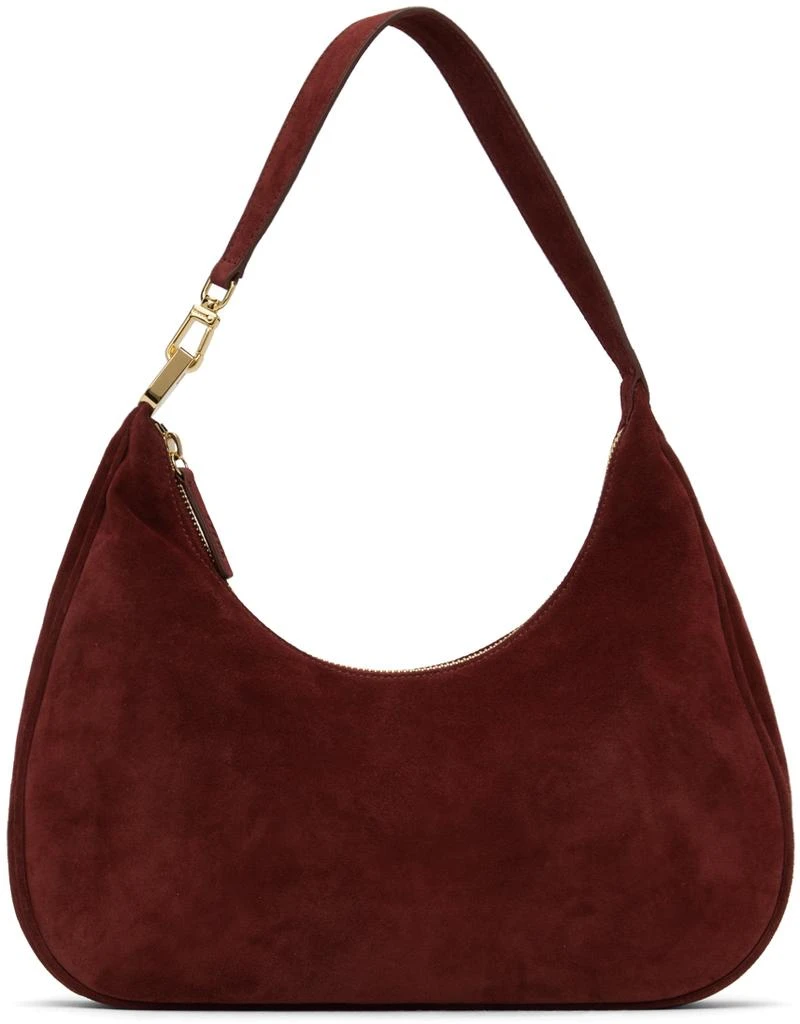 Staud Burgundy Sylvie Shoulder Bag 1