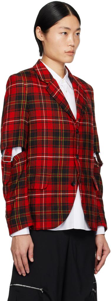 B*o様 tricot COMME des GARCONS 赤黒チェック スカー B*o様 tricot COMME des GARCONS 赤黒チェック スカー