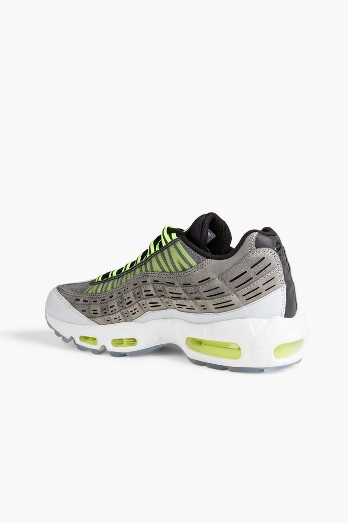 NIKE + Kim Jones Volt Air Max 95 mesh and leather sneakers 3