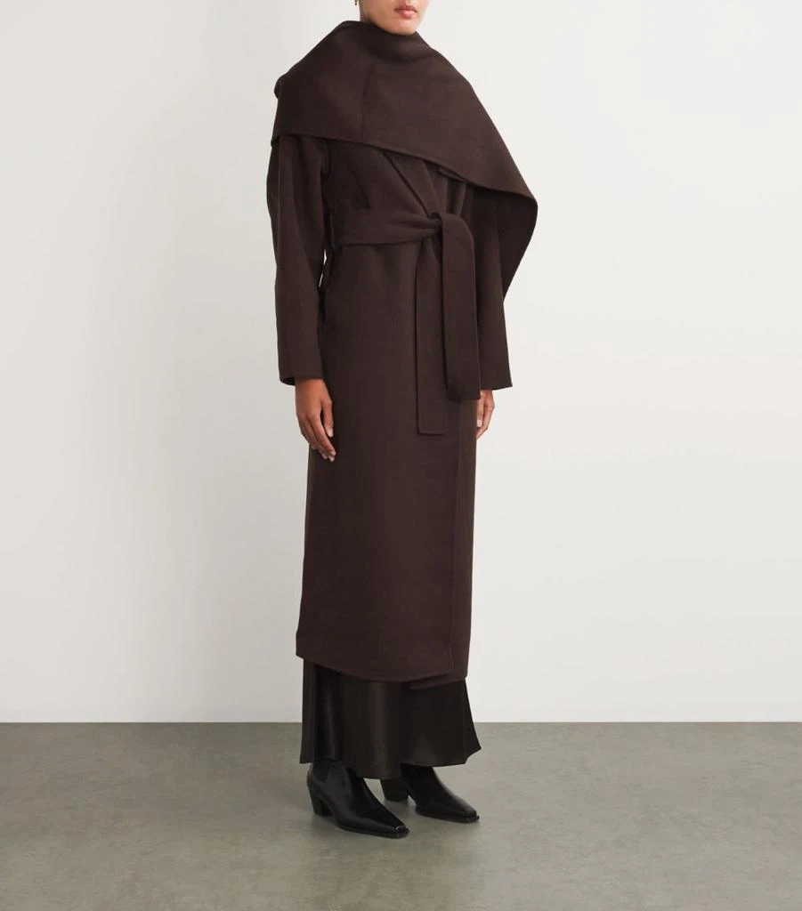 Almada Label Double-Faced Detachable Scarf Mara Coat 3
