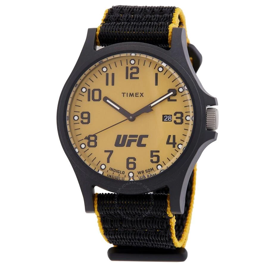 Timex Timex UFC Apex Quartz Yellow Dial Men's Watch TW2V62200JT 1