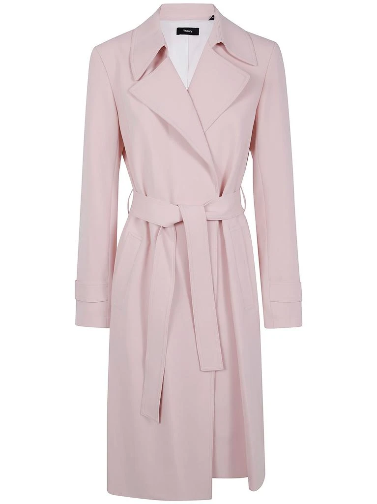 Theory Theory Admiral Crepe Oaklane Trench Coat 1