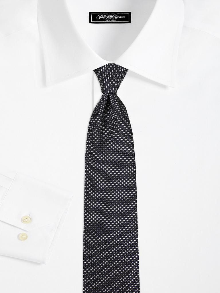 Canali Jacquard Silk Tie