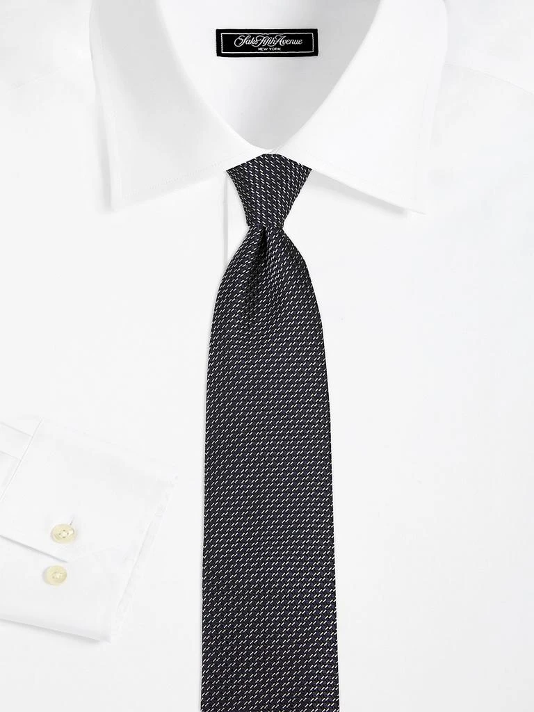 Canali Jacquard Silk Tie 2