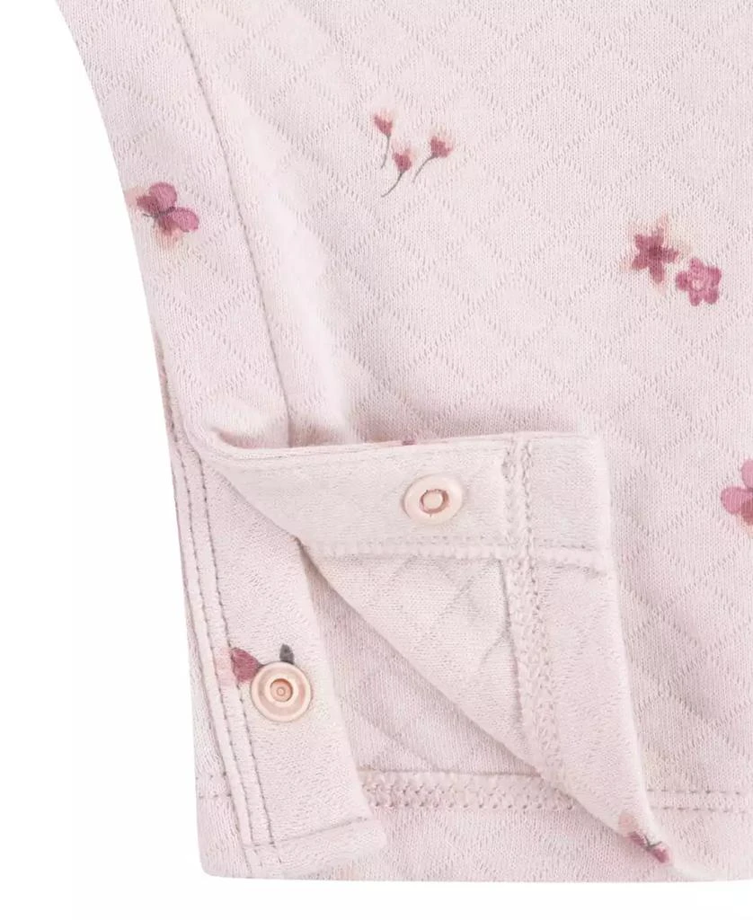Huggies Baby Girls Quilted Coverall and Headband 2-Piece Set 7