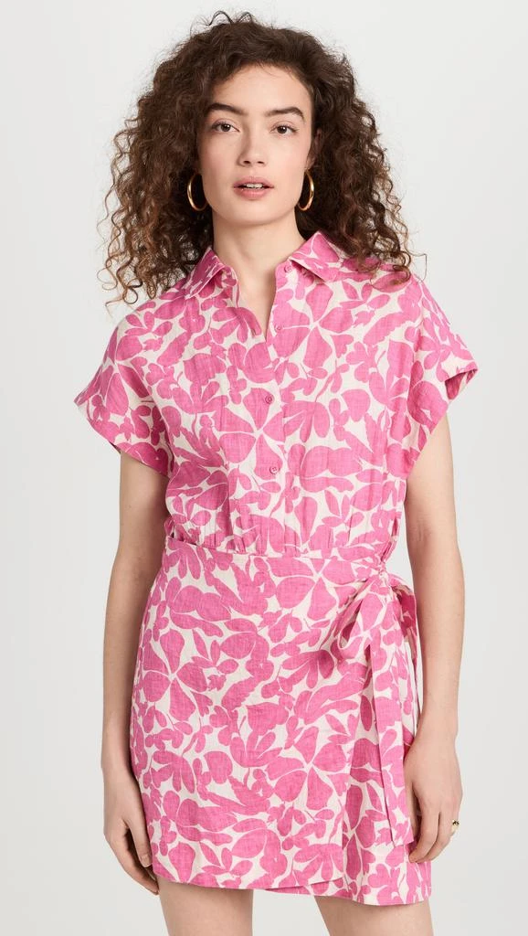 Apiece Apart Catania Wrap Mini Dress 4