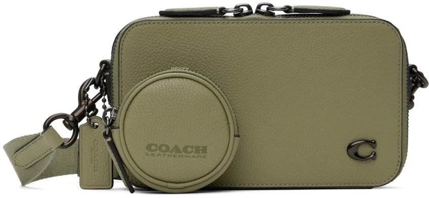 Coach Green Charter Slim Crossbody Bag 1