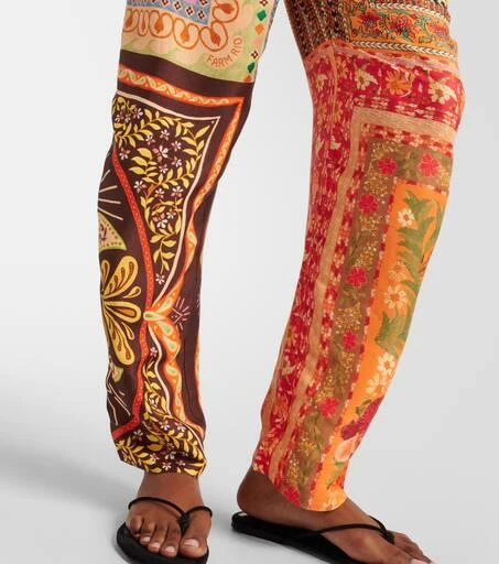 Farm Rio Printed straight pants 5