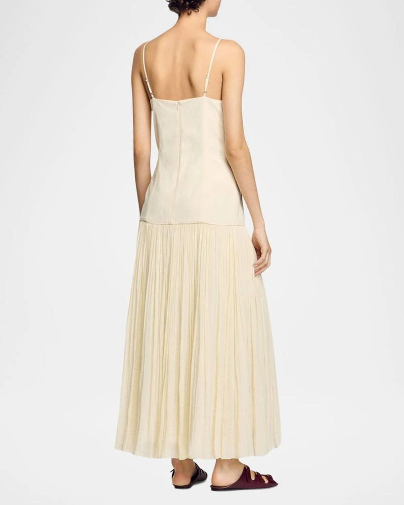 Sandro Adoree Drop-Waist Maxi Dress 3