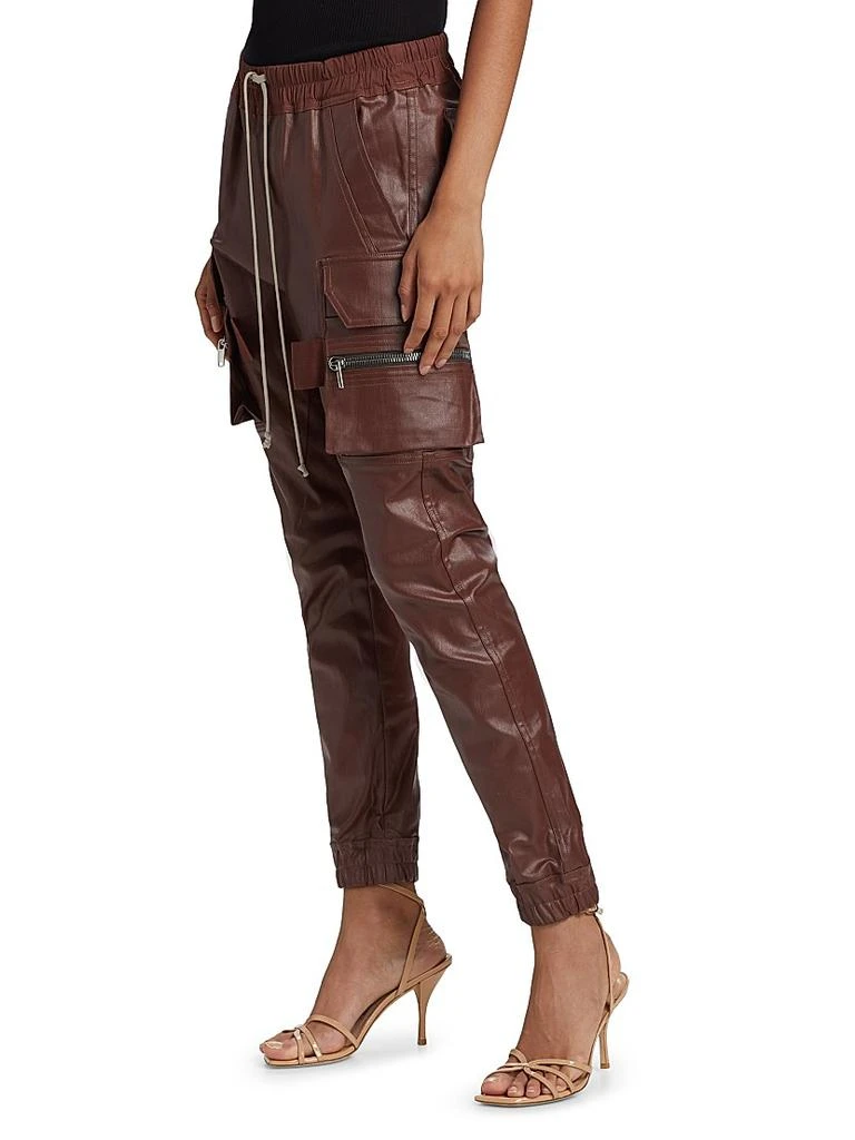 Rick Owens Waxed Denim Mastodon Cargo Pants 3
