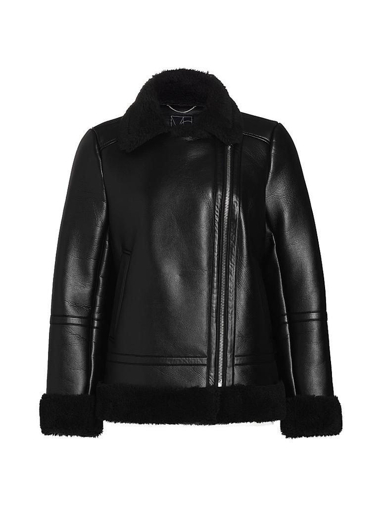 Generation Love Carla Faux Leather & Fur Coat - Coats