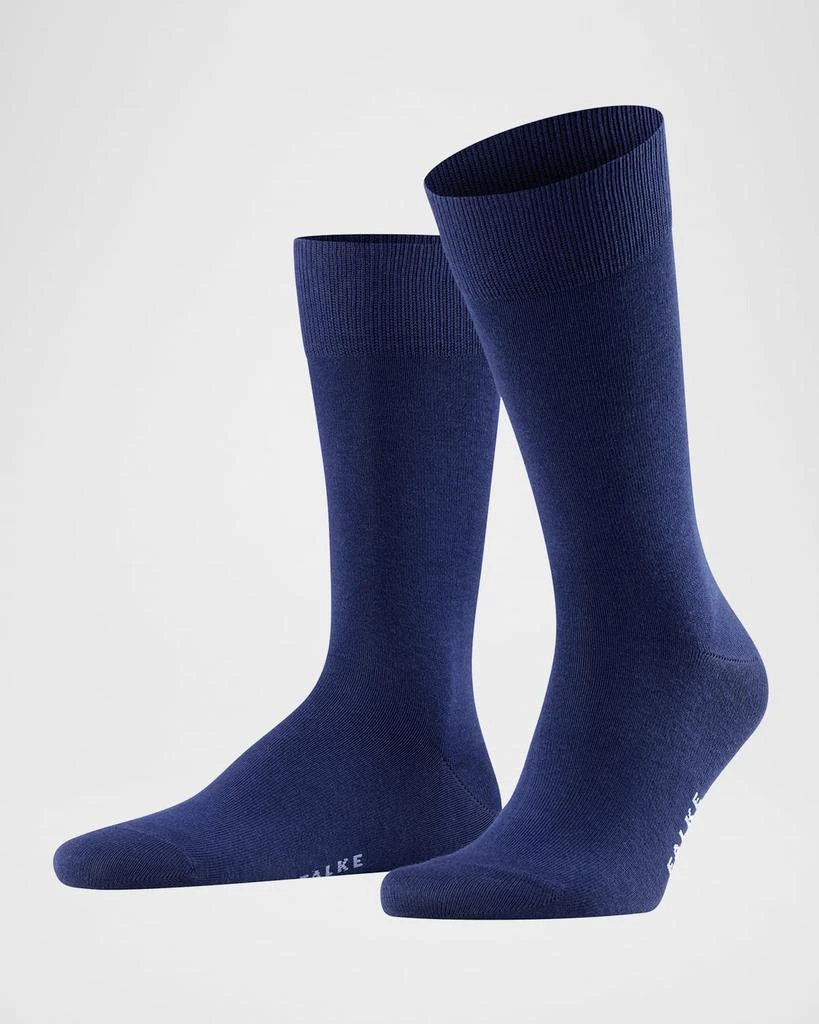 FALKE Men's Happy Box 5-Pack Crew Sock Bundle 2