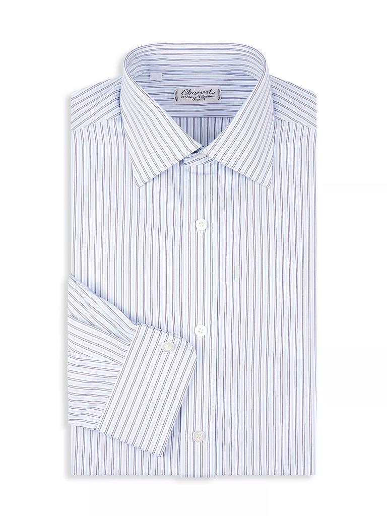 Charvet Striped Cotton Dress Shirt