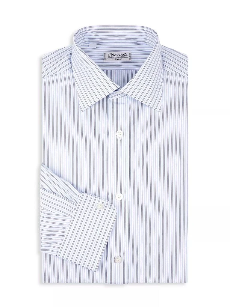 Charvet Striped Cotton Dress Shirt 1