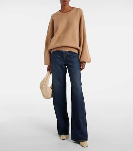Khaite Bonnie high-rise wide-leg jeans 2