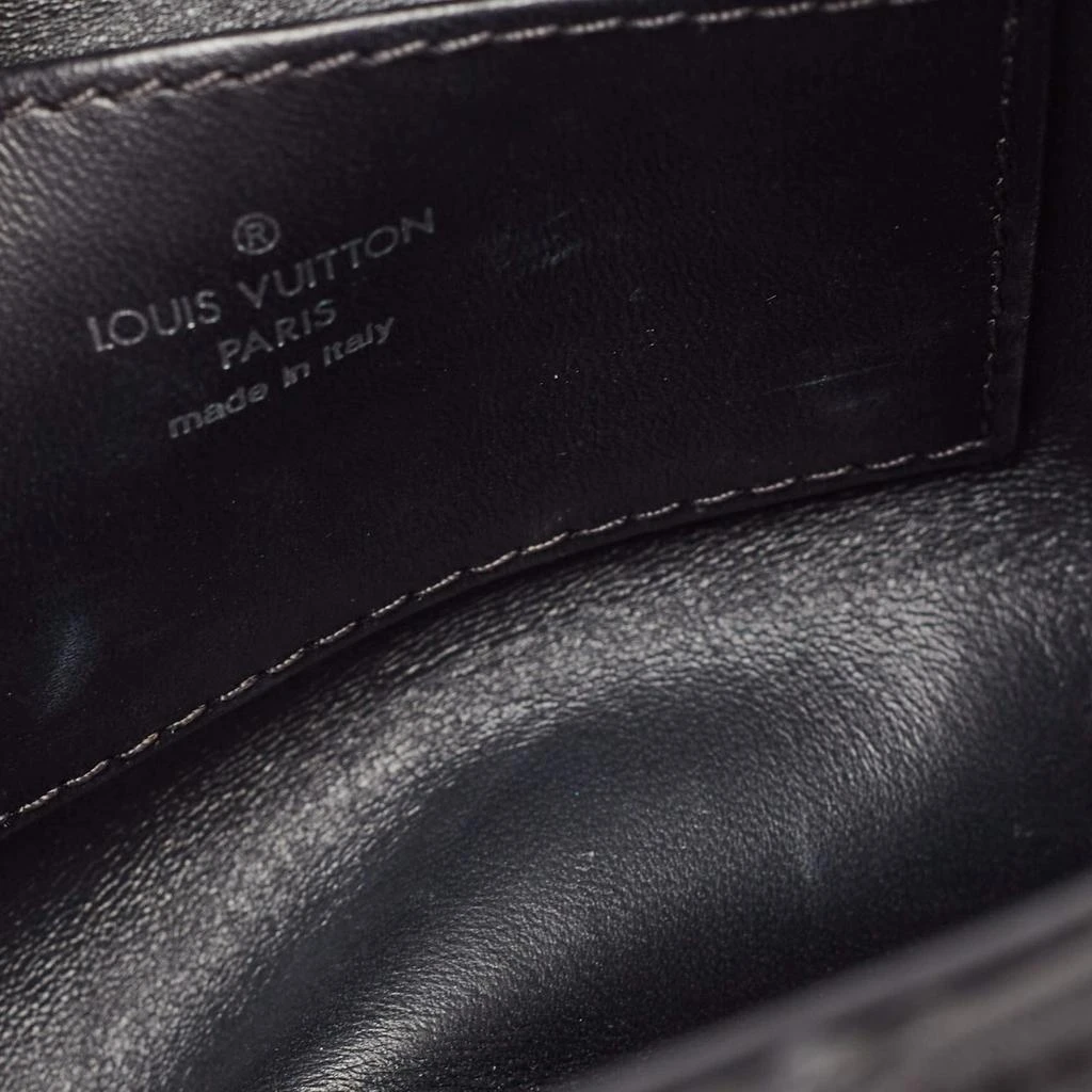 Louis Vuitton Louis Vuitton Black Leather Malletage GO-14 MM Bag 14