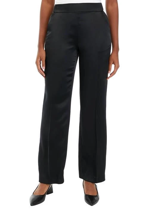 THE LIMITED Limited Womens Satin Pull On Pants 1