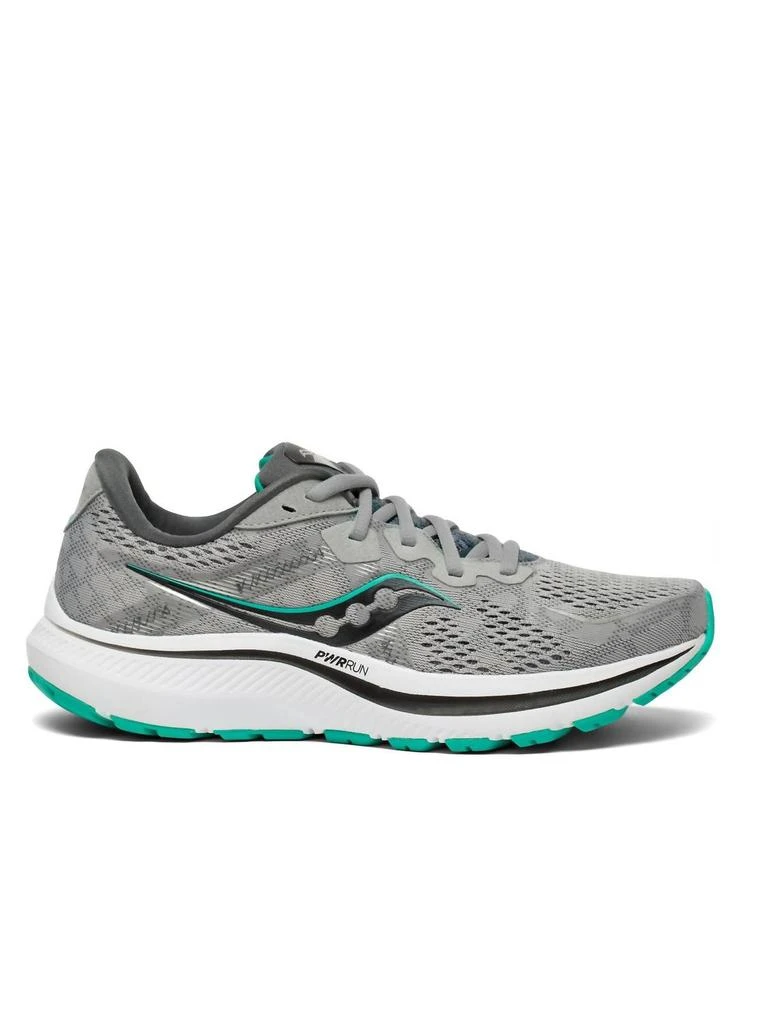 Saucony Women's Omni 20 Running Shoes - Medium Width In Alloy/jade 1