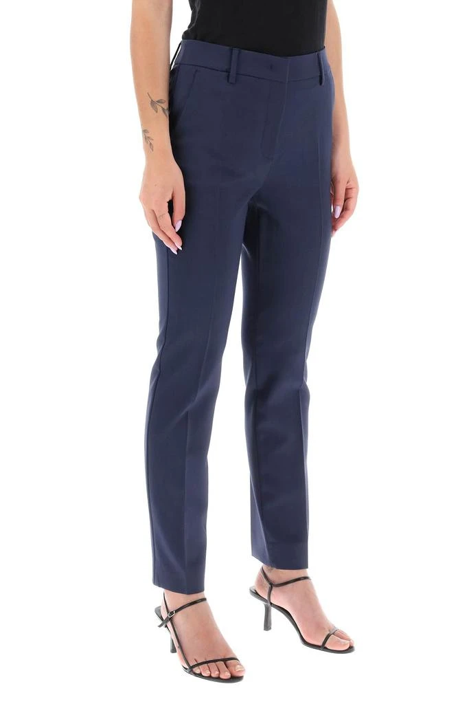 Weekend Max Mara 'canon' cigarette pants in light wool 2