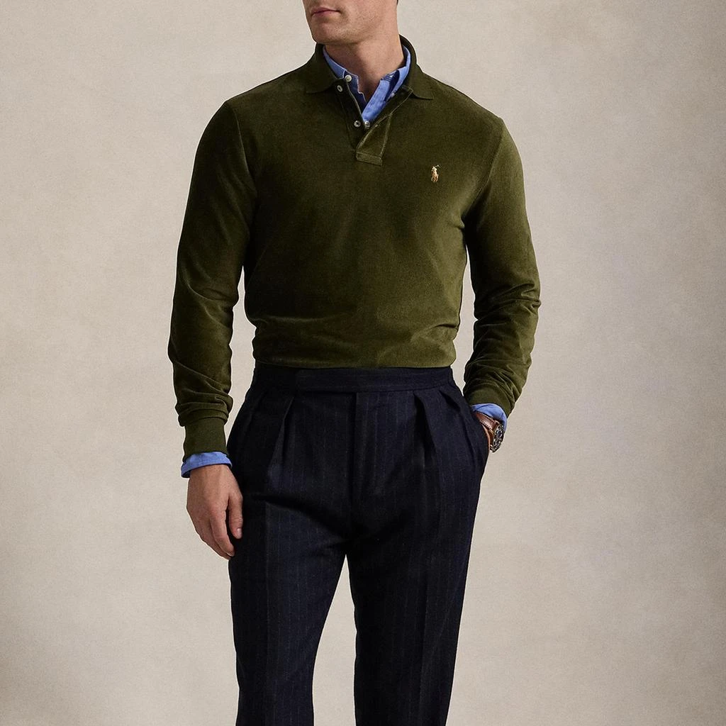 Ralph Lauren Classic Fit Cotton-Blend Corduroy Polo Shirt 1