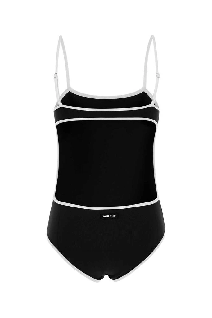 Miu Miu Miu Miu Open-Back One-Piece Swimsuit 2
