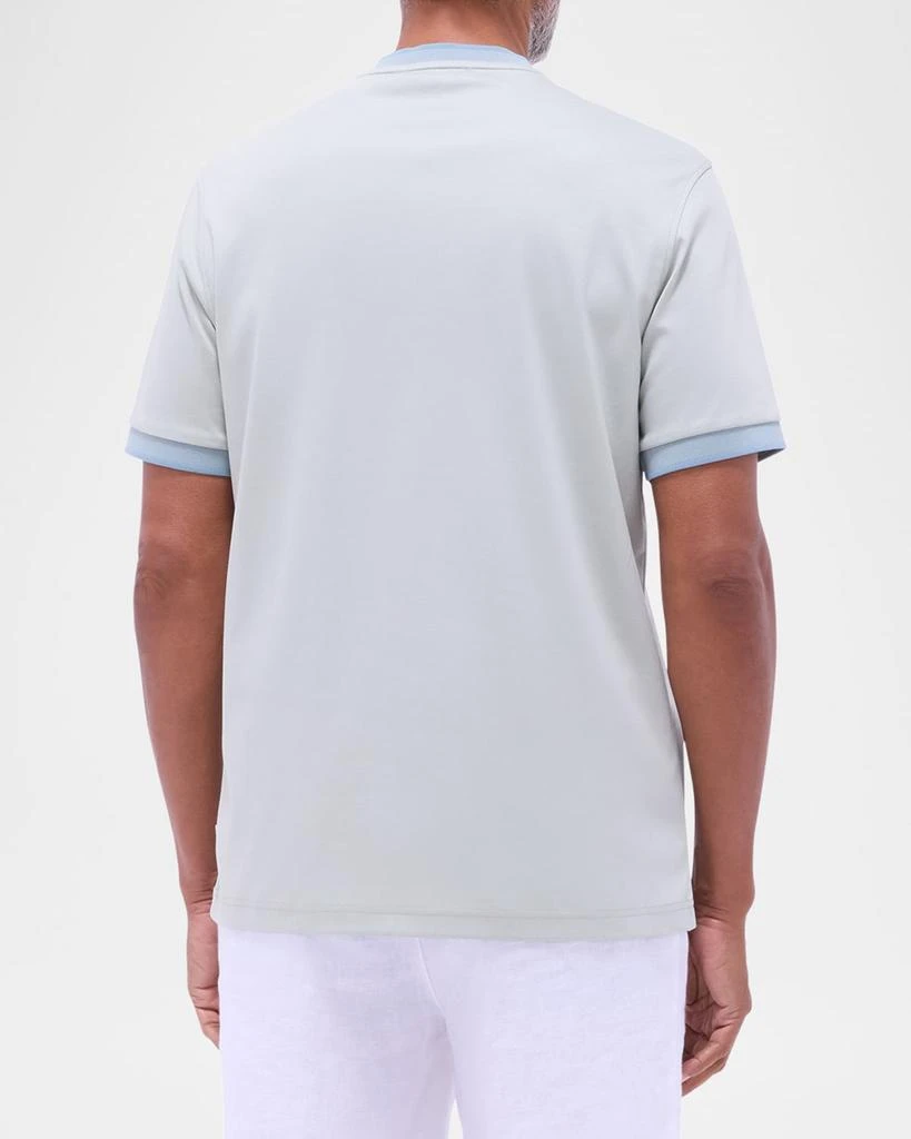 BUGATCHI Men's Short-Sleeve V-Neck Shirt 3