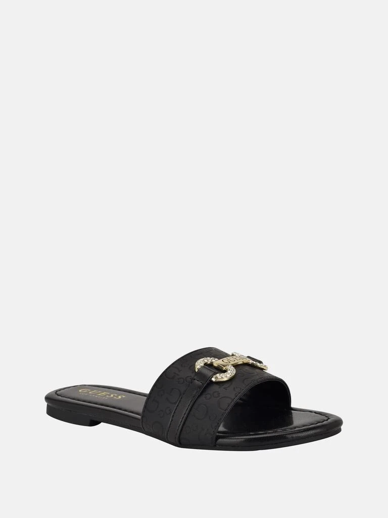 Guess Factory Lamera Logo Slide Sandals 15