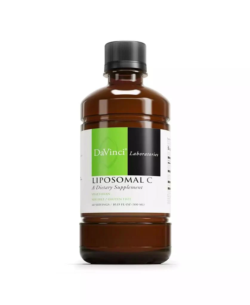 DaVinci Laboratories DaVinci Labs Liposomal C - Liquid Antioxidant Supplement to Support the Immune System, Collagen Maintenance and Gum Tissue Health - With Vitamin C - Gluten-Free - Vegetarian