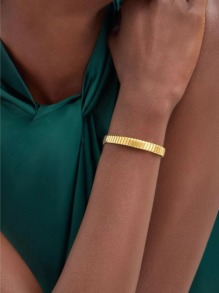 BVLGARI Tubogas 18K Yellow Gold Bracelet 3