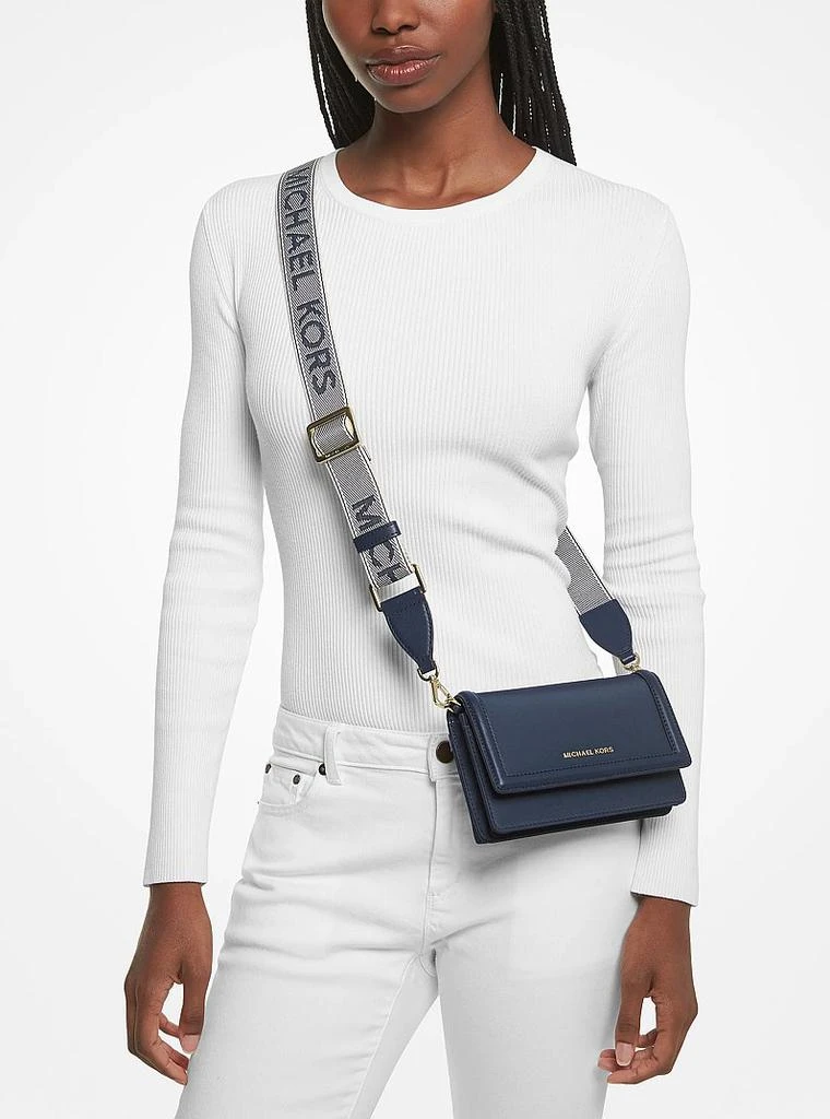Michael Kors Jet Set Small Nylon Gabardine Smartphone Crossbody Bag 4