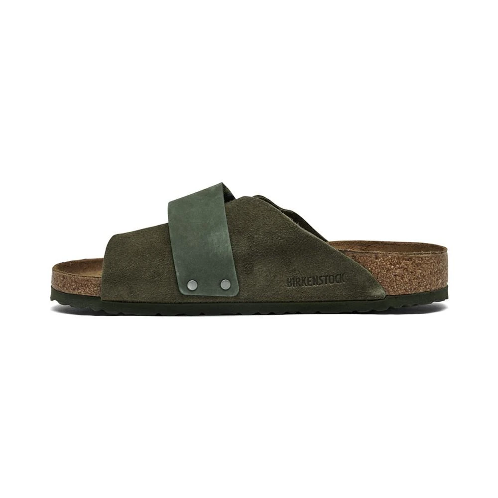 Birkenstock Men's Kyoto Suede Leather Strappy Slide Sandals from Finish Line 3