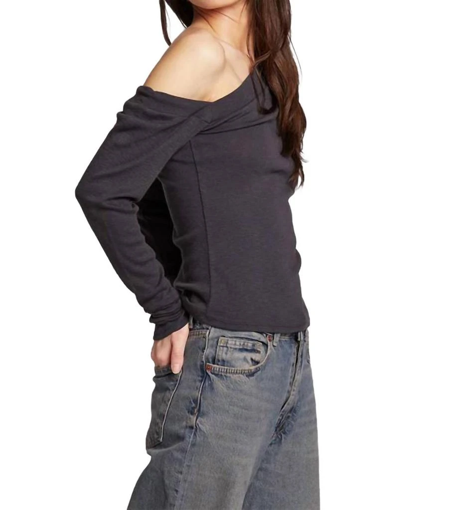 Chaser Nicola Long Sleeve In Licorice 2