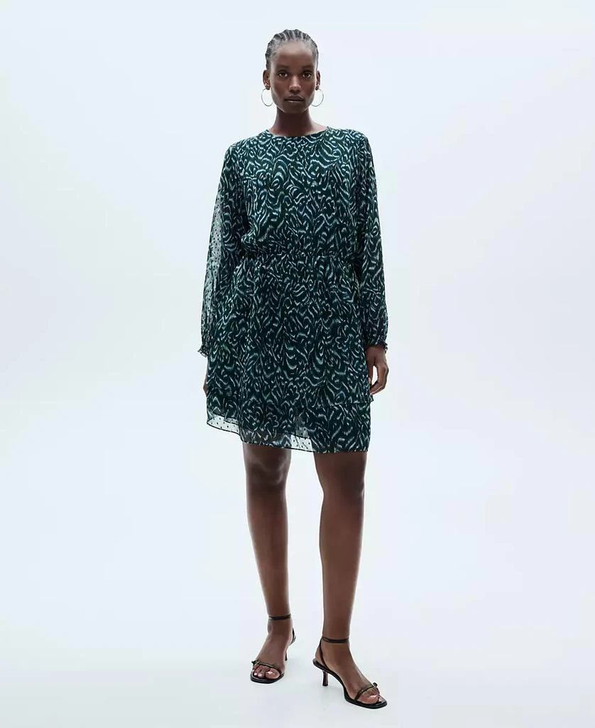 Mango Women's Printed Short Dress 3