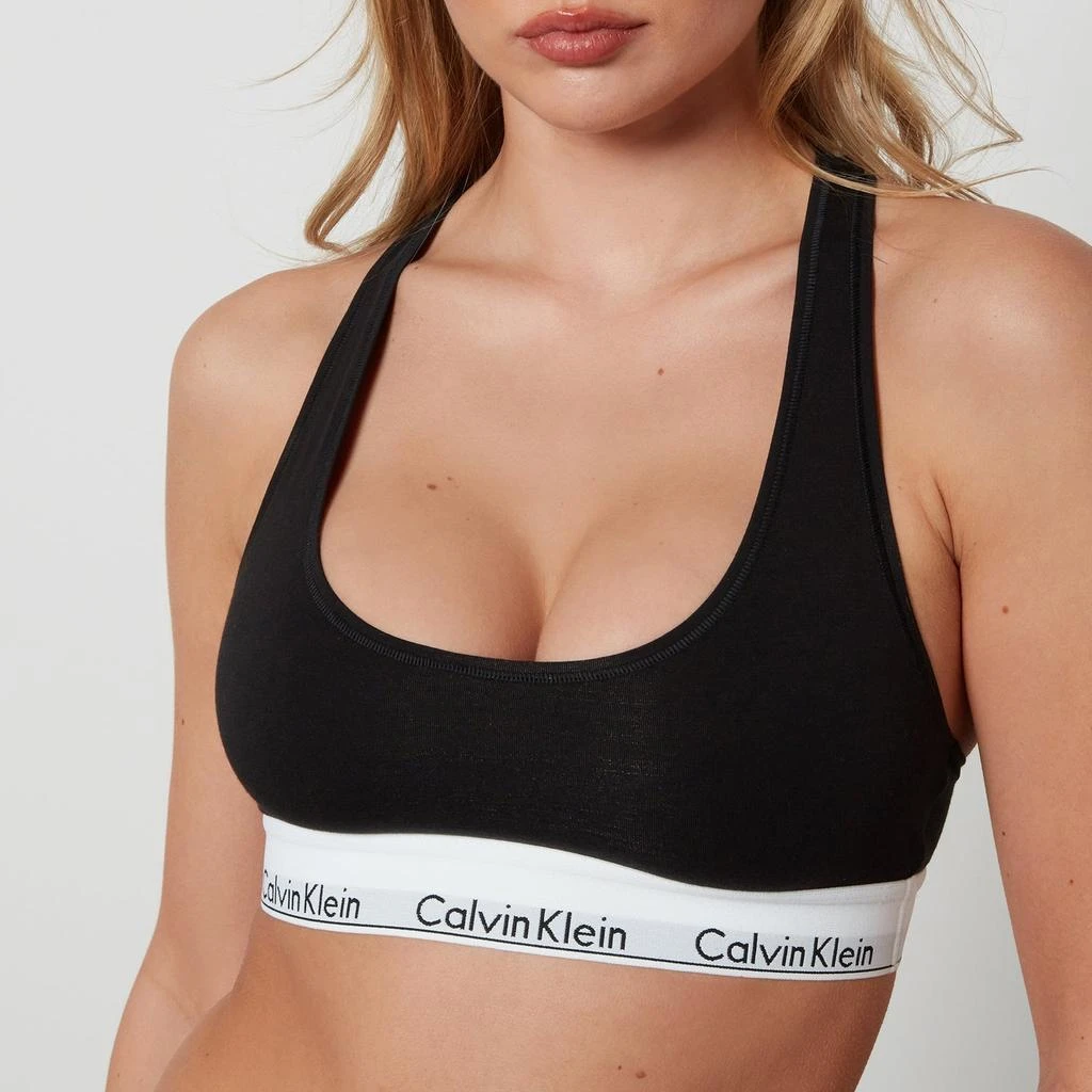 Calvin Klein Calvin Klein Women's Modern Cotton Bralette - Black 4