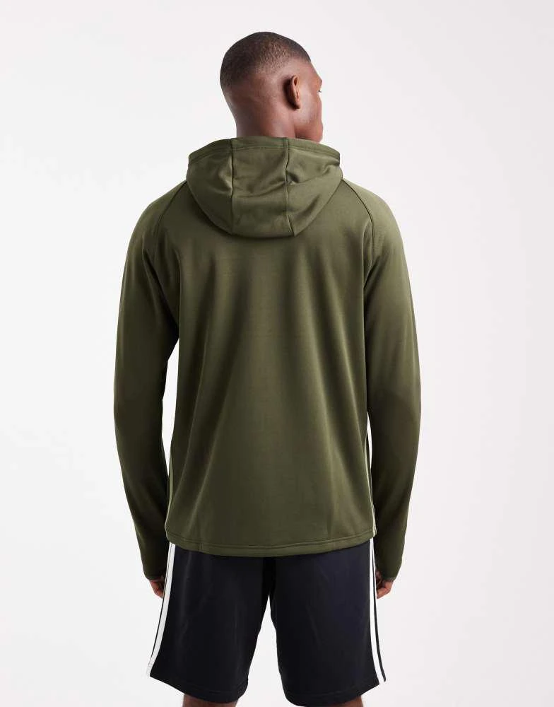 Adidas adidas Football Tiro 25 essentials winterized training top in night cargo / tent green / imp 3