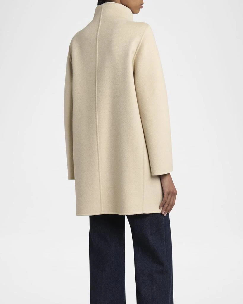 Loro Piana Scotty Double Baby Cashmere Single-Breasted Coat 6