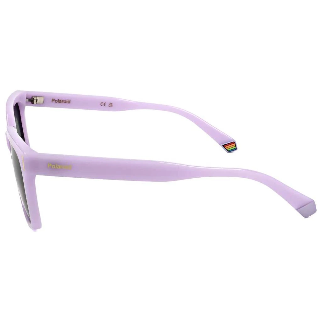 Polaroid Polaroid Unisex Purple Rectangular Polarized Sunglasses 3