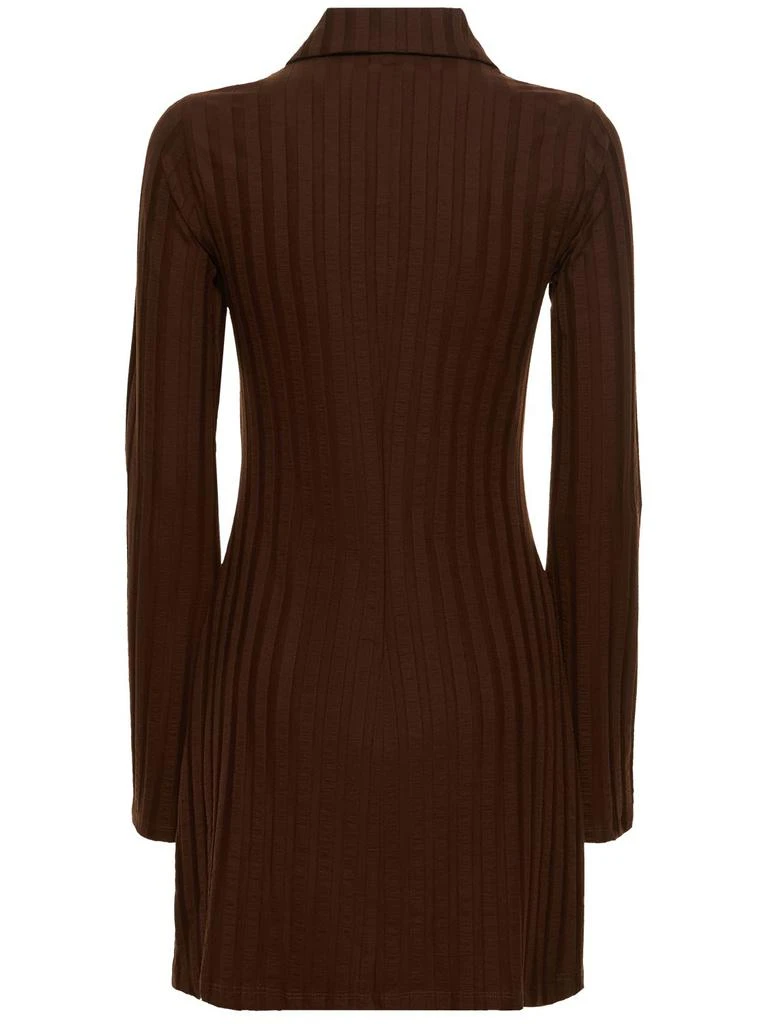 REFORMATION Benton Knitted Mini Dress 4