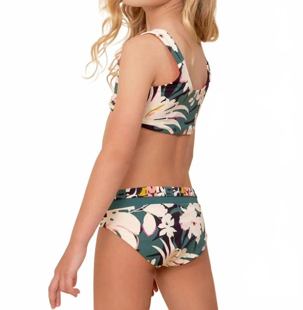 Maaji Kids
 Iceland Bikini Set In Tropical Leaves 2